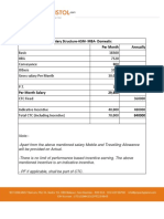 Salary Structure ASM-MBA Domestic PDF