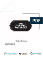 Pattern of The Quranic Passages PDF