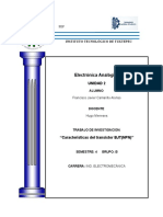 Caracteristicas Del Transistor BJT (NPN)