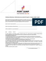 Zgoda Rodzica Fort Jump PDF