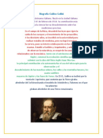 Biografía Galileo Galilei