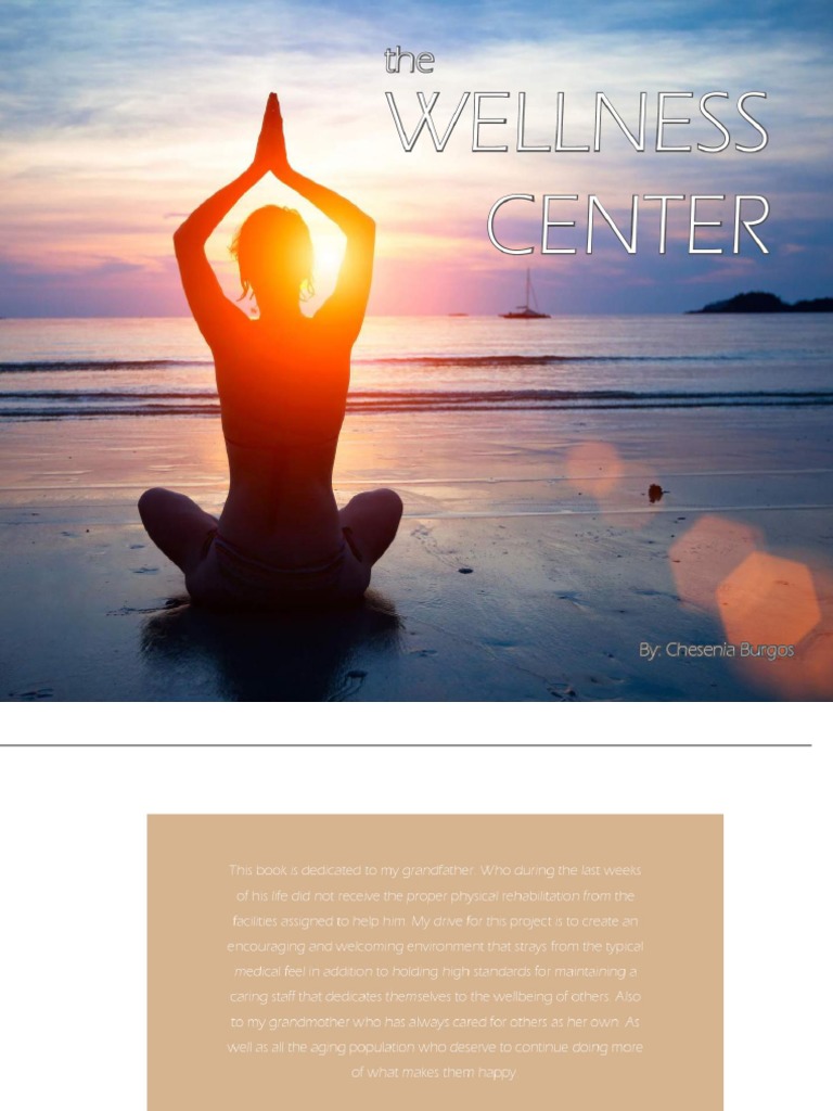 Capstone Research Book The Wellness Center PDF