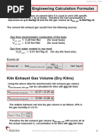 Combustion Calculationes