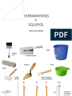 Herramientas y equipos para construcción