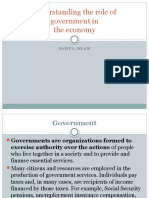 Role of Government in the Economy