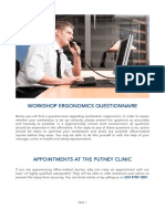 Workstation Ergonomics Questionnaire PDF