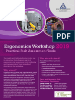 Ergonomics Workshop 2019