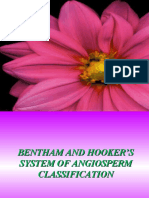 Benthem and Hooker System of Classification