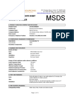 MSDS Cocoa Powder PDF