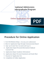 Online Application Guide Undergraduate PDF
