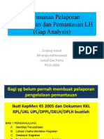 Penyusunan Pelaporan KL-PL (Gap Analysis) November 2020