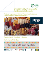 Managing Agrobiodiversity in Successful Smallholder Landscapes in Ecuador