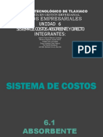 Sistema de Costos Absorbente y Directo PDF