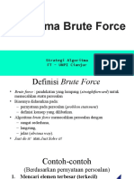 Algoritma Brute Force