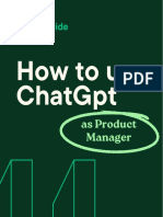 How To Use ChatGPT As Product Manager - CTO Guide