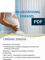 Pre Gestational Diseases