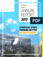 Cowell Annual Report 2017 Strategic Steps