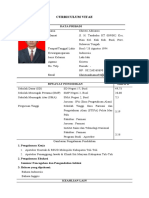 Curriculum Vitae: Data Pribadi