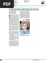 Campionato Italiano delle Lingue, che emozione! - 22 marzo 2023
