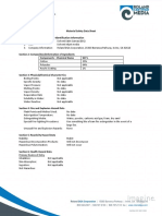 ESM-SSC Material Safety Data Sheet