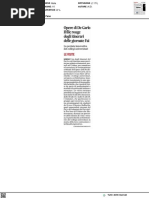 Opere di De Carlo il fil rouge delle giornate del FAI - Il Corriere Adriatico del 23 marzo 2023