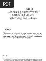 Scheduling Algorithm