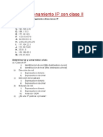 Direccionamiento IP CON Clase II (Navidad) PDF