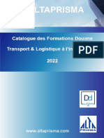 Catalogue DOUANE - TRANSPORT - LOGISTIQUE