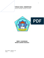 Laporan Hasil Observasi PDF