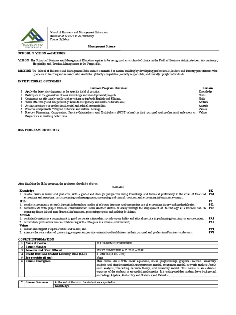 Management Science | Download Free PDF | Linear Programming | Accounting