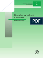 Financing Agricultural Marketing - Asian Experience