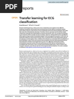 Transfer Learning For ECG Classification