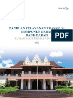 Panduan Pelayanan Transfusi Darah 