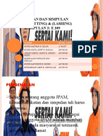 Ikatan Dan Simpulan (Knotting) & (Lashing) Kumpulan 3: E 309