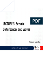 Lecture 3 - Seismic Disturbance and Waves PDF