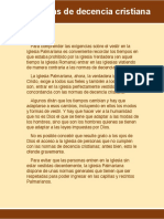 Normas Palmarianas Del Vestir PDF