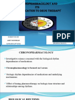 Chronopharmacology and Its Implication To Drug Therapy