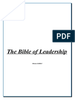 The Bible of Leadership