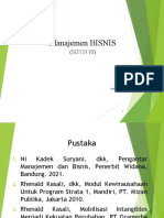 MANAJEMEN BISNIS