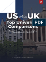 US Vs UK Top University Comparisons PDF