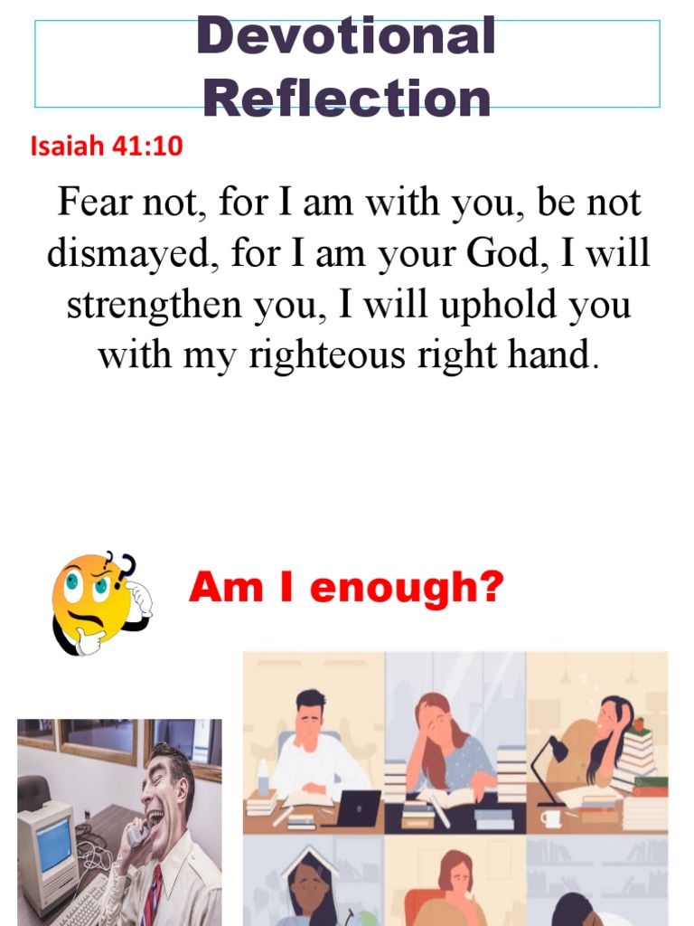 Devotional Reflection PDF Ant Nest