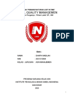 Tugas Individu 6 Makalah TQM - Shafa Nabilah 2021212848 - ASN Manajemen PDF