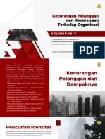 Kelompok 7 - Kecurangan Pelanggan Dan Kecurangan Terhadap Organisasi PDF
