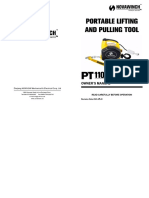 ELVIC NOVAWINCH PT1100 AC220Manual PDF