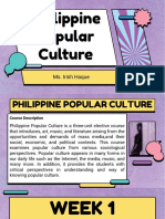 Philippine Pop Culture