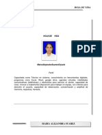 Alejandra Suarez - Hoja de Vida PDF