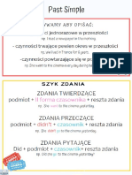 Oliwia Past Simple Vs Present Perfect PDF