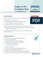 Proposed Changes To The FTC's Negative Option Rule