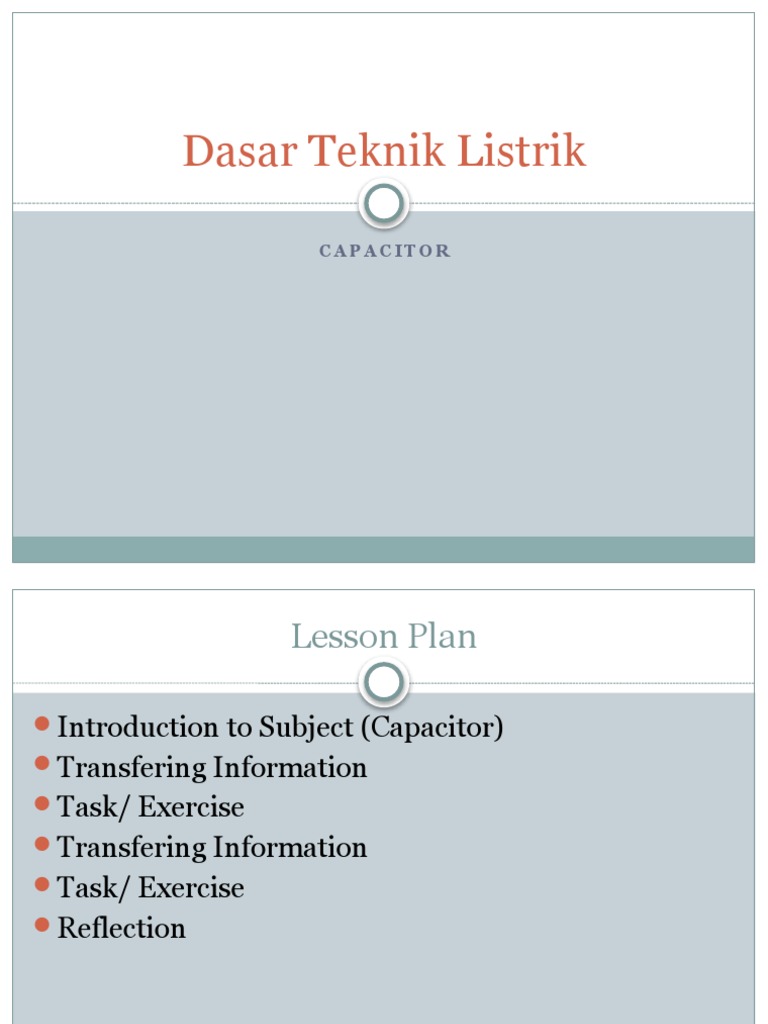 1 Capacitor PDF Capacitor Electrical Breakdown