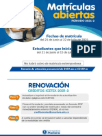 Matriculas Abiertas Junio 2021 2 PDF